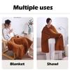 5V USB Large Loose Electric Blanket Powered By Power Bank Winter Bed Warmer Heated Sofa  Blanket Body Heater Bed Warmer Mat