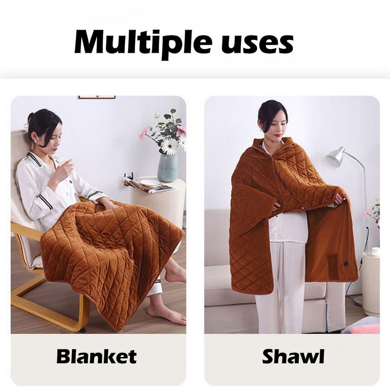 5V USB Large Loose Electric Blanket Powered By Power Bank Winter Bed Warmer Heated Sofa Blanket Body Heater Bed Warmer Mat