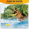 Durable EVA Dog Flying Disc Indestructible Chew Toy For Large Dogs Floatable Dog Frisbee For Pet Outdoor Play Training Chewing