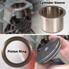 Air Compressor Piston Kit Oil Freeing Connecting Rod Replacement Suitable for 919.167320 919.152811 KK-4835 KK-5081 A027