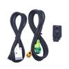 Car Audiophiles Streaming Cable, Wireless Connectivity With USB And 3.5mm Aux Input Adapter For F18 E12 F02 F03 E91 E93
