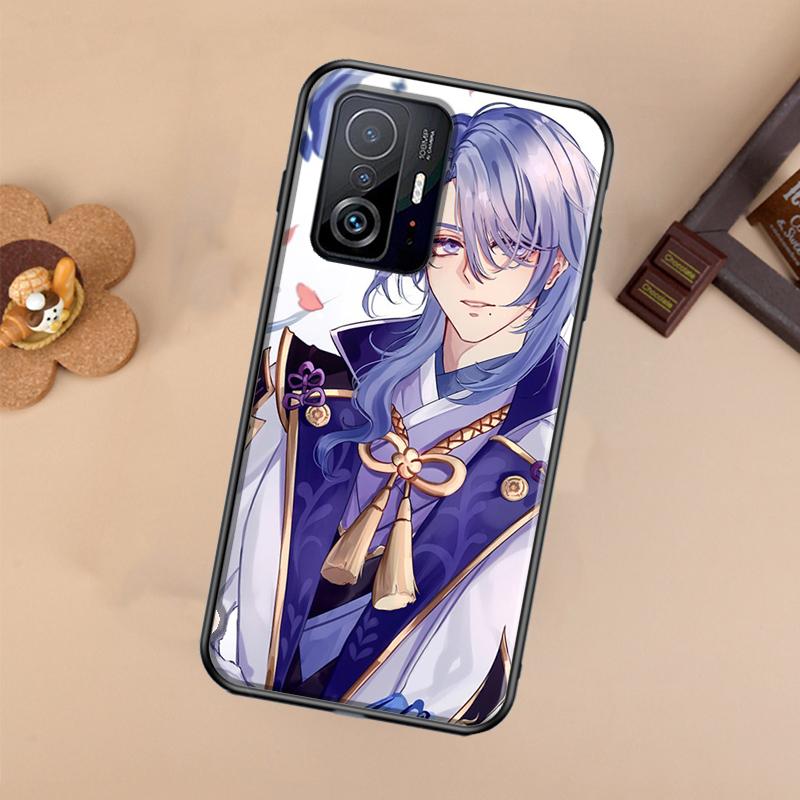 Kamisato Ayato Genshin Impact For POCO X5 X4 X3 F5 Pro M4 M5s F3 F4 GT C40 Phone Case For Xiaomi 12T 11T 13 Pro 12 Lite