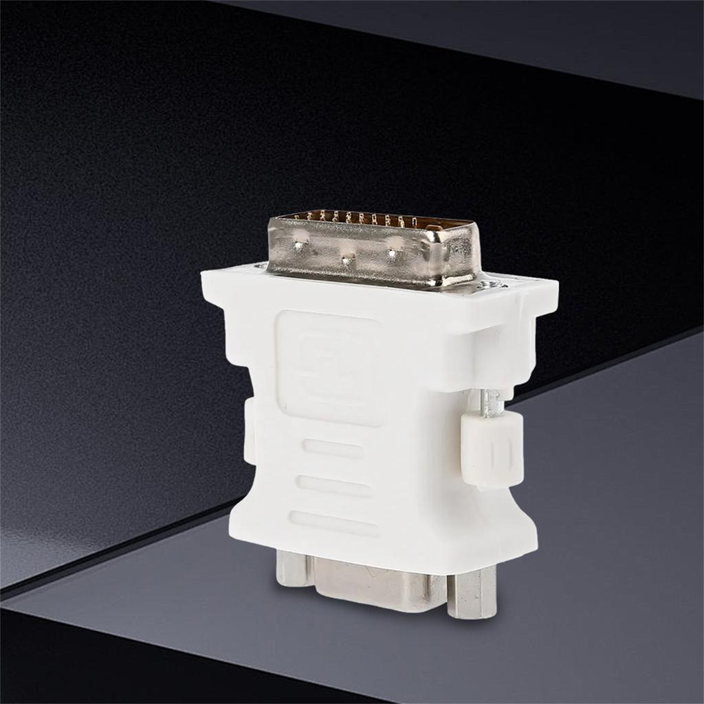 DVI to VGA Adapter Converter Graphics Card to Monitor Adapters Converter Suitable for Monitors Projectors