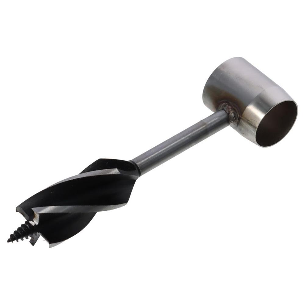 

Ручная спиральная дрель из высокоуглеродистой стали для плотника с рукавом из искусственной кожи, ручной дырокол из искусственной кожи