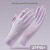 Bai Zi En Ice Silk Touchscreen Sun Protection Driving & Cycling Gloves