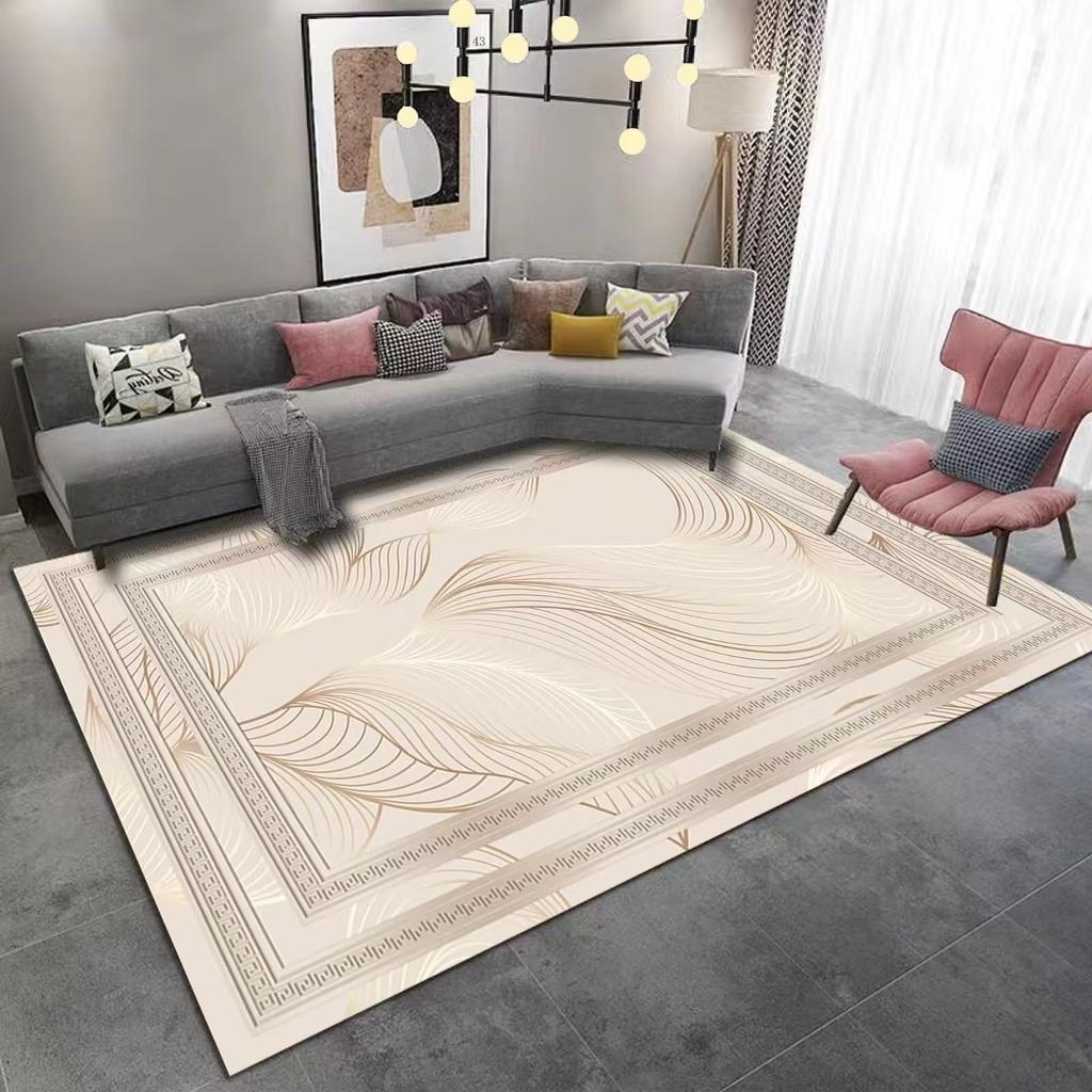 Europa Retro Stil Teppich Party Wohnzimmer Sofa Schlafzimmer Bettseite Arbeitszimmer Eingangstür Matte Rutschfest Leichter Luxus Heimdeko Matte