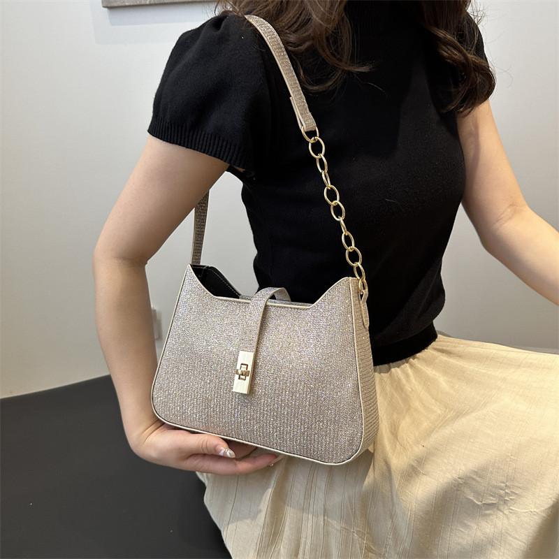 Modern Pu Shoulder Bag For Women Fashionable Solid Color Crossbody Bag Ideal For Daily Use