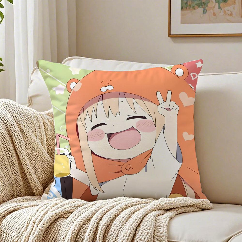 Süßer fauler japanischer Anime HHimouto Umaruchan Kissenbezug Kissenhülle Antimilben Wohnzimmer Sofa Dekor Kissen Zimmer