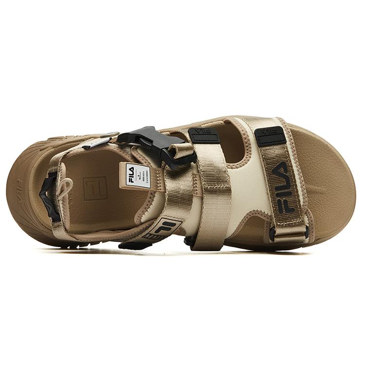 New FILA Mihara X FILA Heritage FHT Fashion Khaki Sandals 'Cream Light Khaki' F12M124547FAT