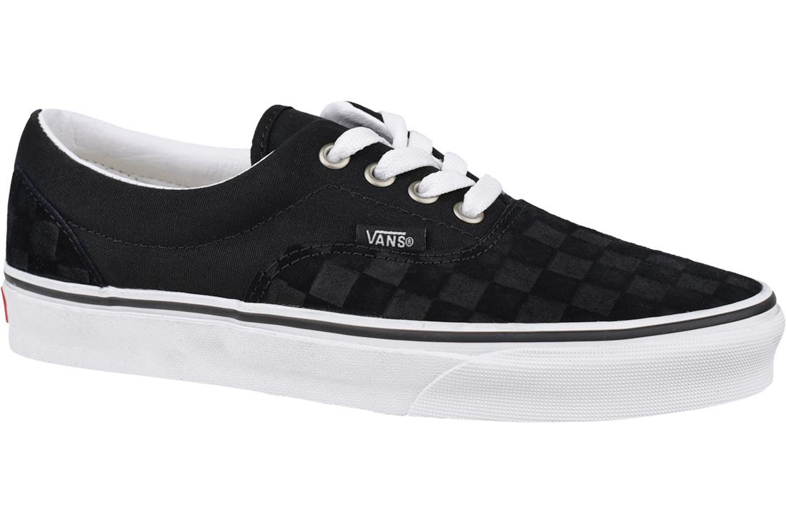 Vans Era Deboss Checkerboard VN0A4U39WYU, unisex, scarpe da ginnastica, nero