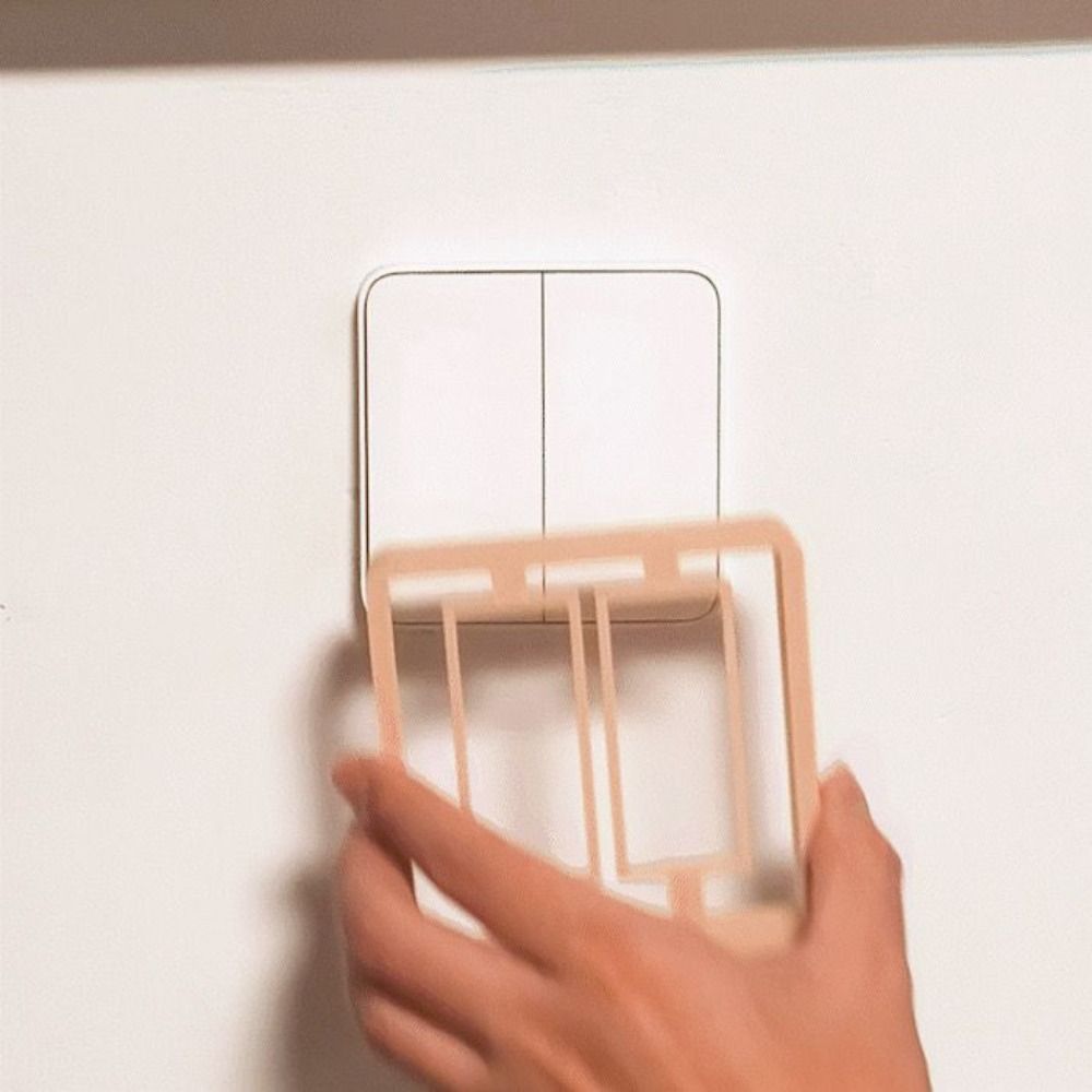 Copri interruttore luce a forma di gatto Cornice interruttore creativa Copertura per camera da letto dei bambini