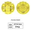 999 Pure Gold Mobile Sticker: Attract Prosperity & Good Fortune - Princess Design with Bonus Small Gift Refrigerator Magnet