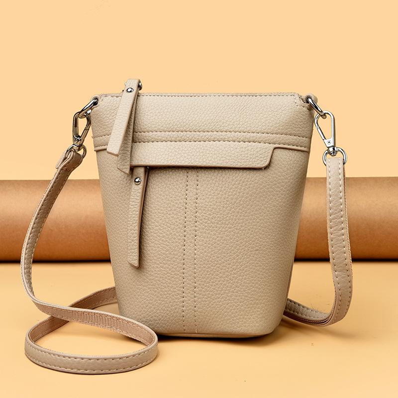 Crossbody Bag - Simple and Elegant, Large Capacity, Single Shoulder, Bucket-shaped Bag, Unique Women's Bag