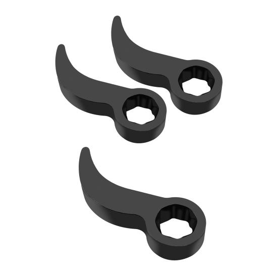 1/2 ks Hlava adaptéru páčidla Vhodné pro 3/8" ráčnu Extrémní síla Neomezený nastavitelný úhel adaptéru na páčidlo Oprava Ocel Kovaná ocel Pry