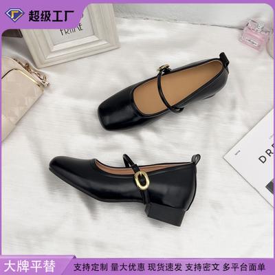 2025 Spring and Summer New High Heels Women's Wear High-end Light Mouth Single Shoes Women's Mary Jane Light Mouth Single Shoes Women's Fashion