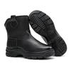 Luxury Brand Men's Chelsea Boots New Winter Male Snow Boots Soft Genuine Leather Ankle Boots Slip On Business Casual Man Shoes