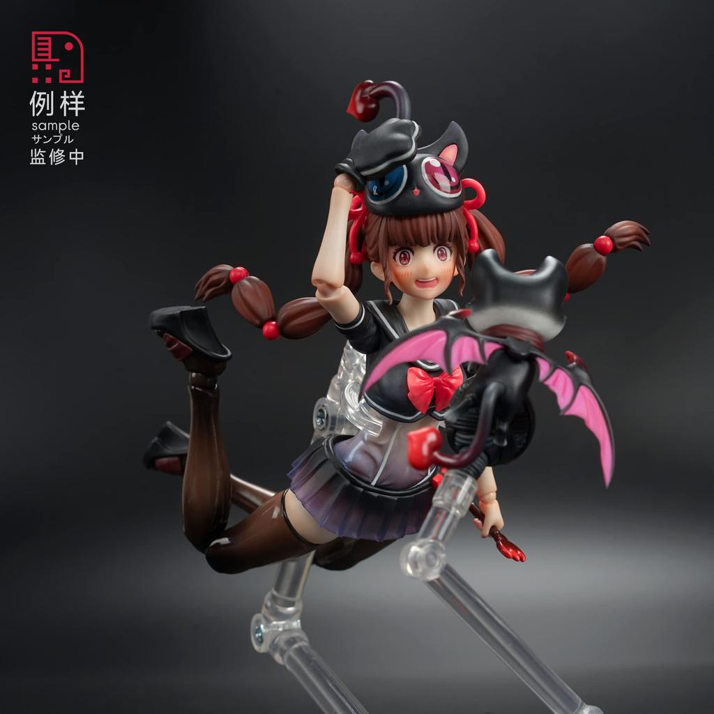 EXSSRION Apprentice Witch Nana Hoshikawa Scale PVC ABS Painted Movable Figure 1/12 &