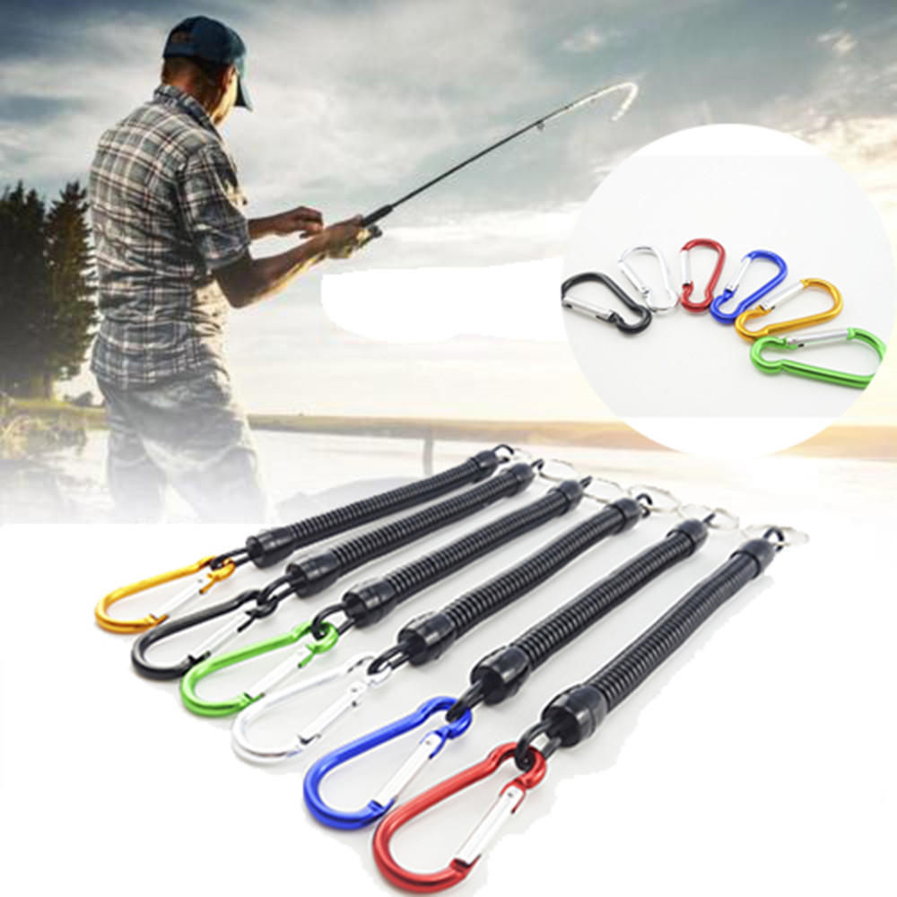 Buy 2pcs Fish Missed Rope Pole Rod Protector Elastic Line Fishing ...