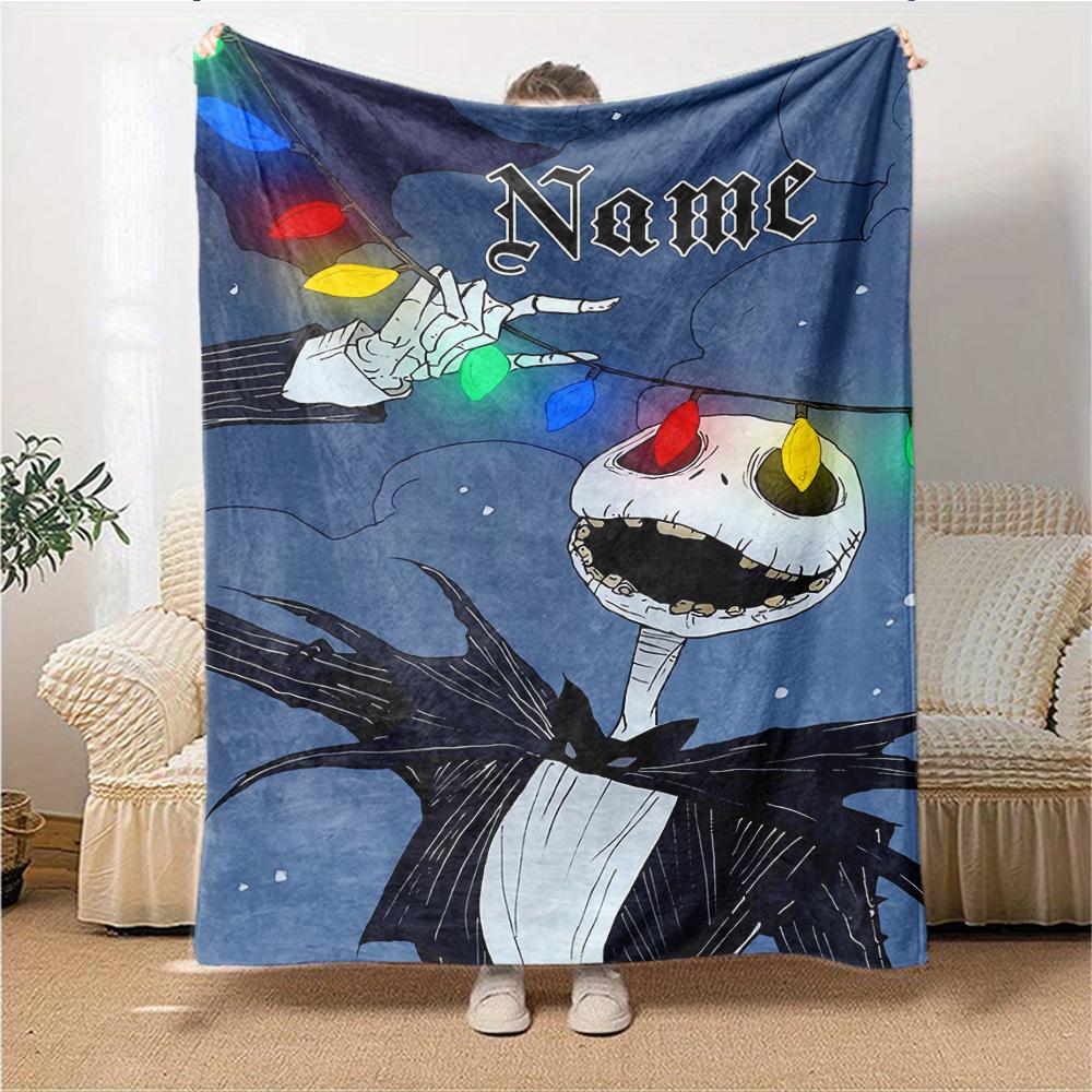 Custom Name Animal Adventure Ride blanket for Couch & Bed, Plush Cozy Fuzzy Blanket Super Soft & Warm Blankets for Fall and Winter. 0908167