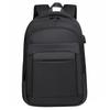 Business Backpack, Men's Multi-functional Computer Bag, Simple Solid Color, Multi-layered College Student Schoolbag for Business Trips and Travels