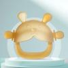 Silicone Baby Teething Stick with Anti-Eating Cover - Fun Mushroom Design, Chewable & Boilable Baby Toy