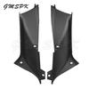 Motorcycle Unpainted Black ABS Plastic Side Air Duct Cover Panel Fairing Cowl Fit For YAMAHA YZF R1 2002 2003 YZF-R1 02 03