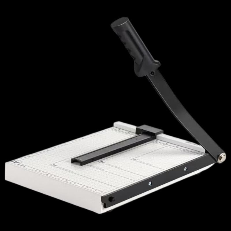 

Deli 8014 A4 Manual Steel Paper Cutter CN plug (adapter included)
