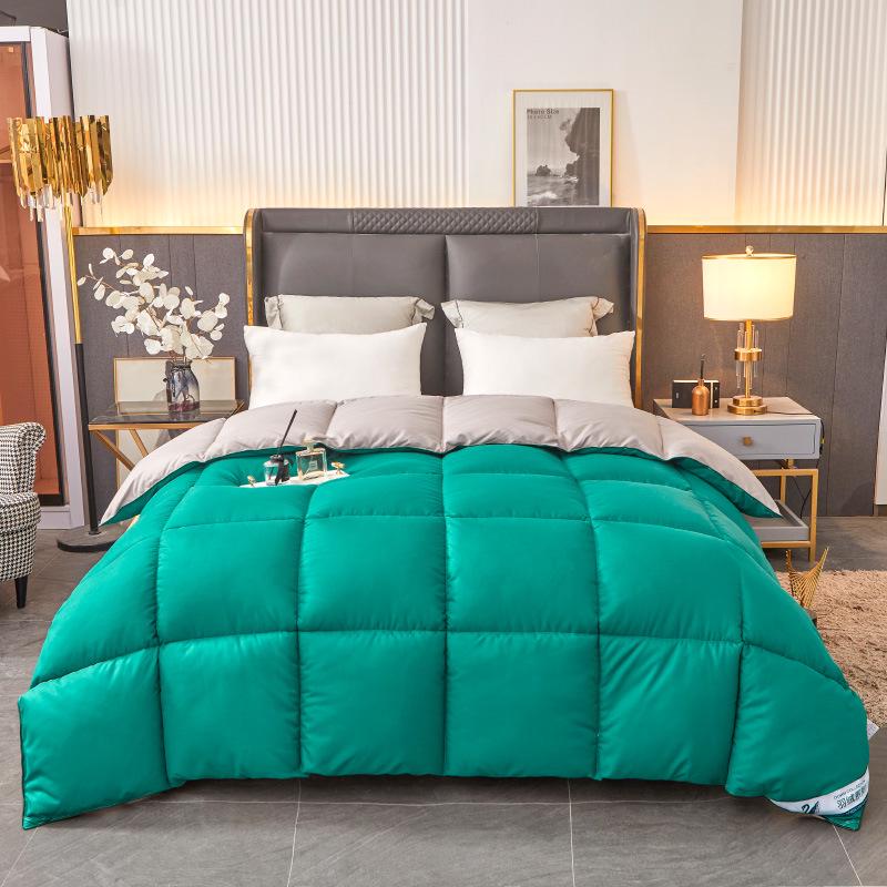 Luxury Pure Cotton Down Velvet Quilt – Thickened for Winter, Ideal for Five-Star Hotels, Perfect for Spring and Autumn