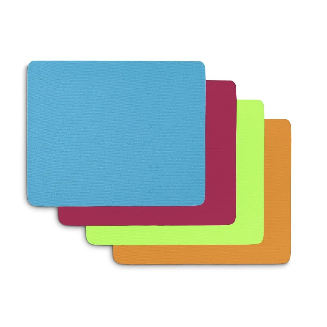 

hama Germany Easy Mousepad Set Official Import 4-Color (Blue/Red/Green/Orange) 20-Pack -