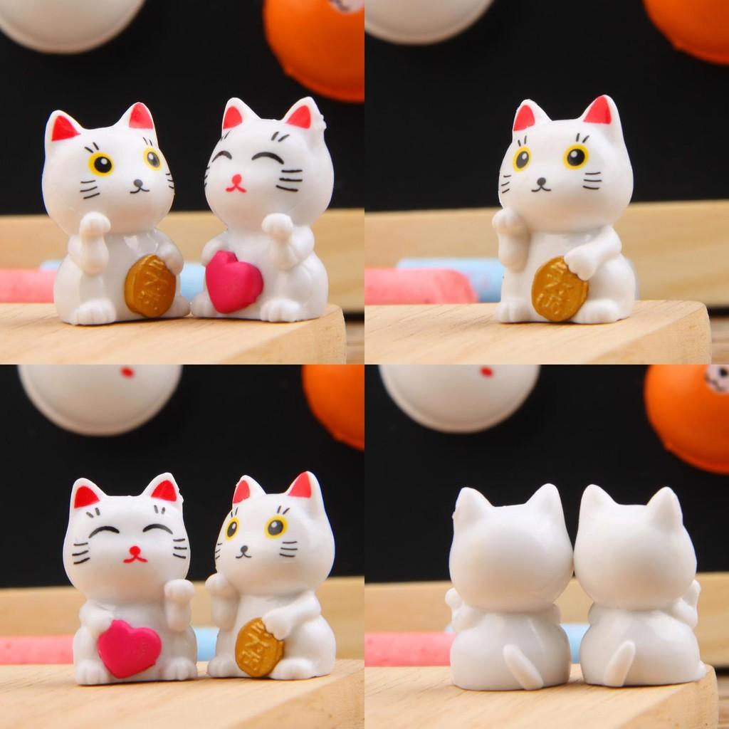 Cat Action Figures Model Toy Micro Bonsai For Garden Display Ornaments Gift
