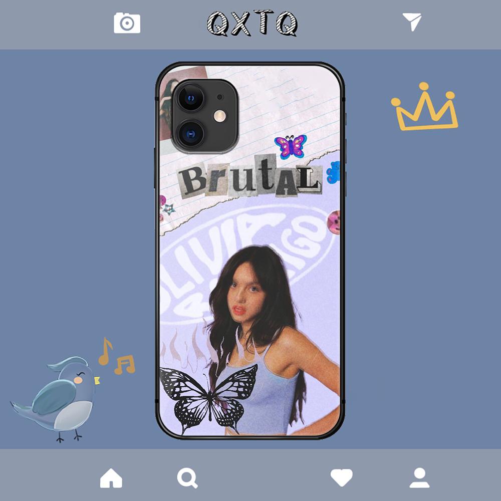 Olivia Rodrigo Young Star Case For iPhone Samsung Galaxy Redmi Note S 17 16 15 14 13 20 24 25 54 Pro Max Ultra Fe Tempered Glass Cover