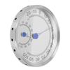 Rundes Thermometer Edelstahl Wasserdicht Hitzebeständig Thermometer Hygrometer für Außen Ohne Halterung