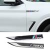 2 Pezzi Emblema Metallico Marchio Auto Adesivo Distintivo Ala Laterale Decalcomania Carrozzeria Parafango Per M E46 E90 F10 F30 G20 Performance X5 E92 E87 G30