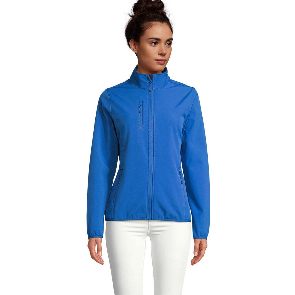 Womens/Ladies Falcon Zipped Soft Shell Jacket