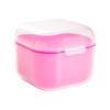 Plastic Sterilizer Box for Nail Art Tools Manicure Pedicure Storage Container with Double Layer Nail Drill Bits Cleaner