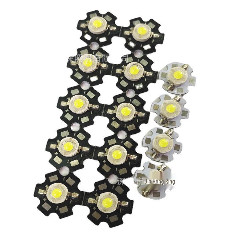 High Power LED Lamp Bead: 1W & 3W RGB Lumen, Aluminum Substrate.