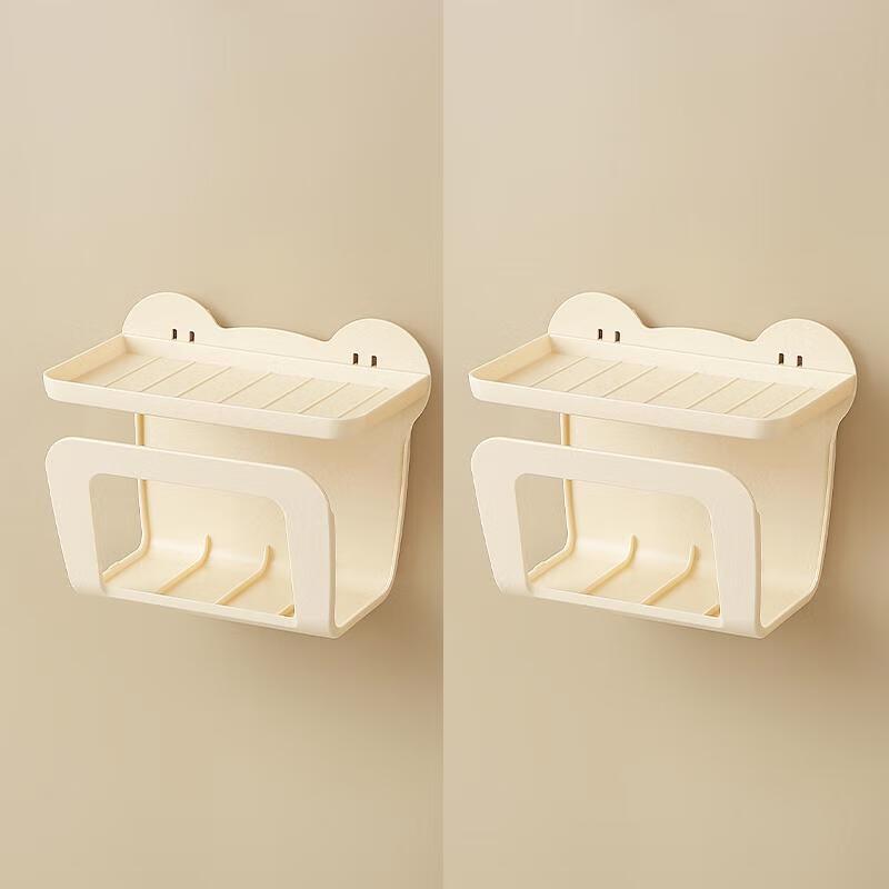Agge Wall-Mounted Toilet Paper and Wet Wipe Dispenser