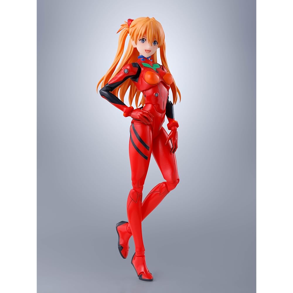 TAMASHII NATIONS S.H. Figuarts Evangelion Asuka Langley 135mm PVC ABS Painted Action Figure