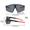 Semi Rimless Sports Goggle Men Y2K Mirror Outdoor Cycling Sunglasses Femal  Futuristic Punk Decor Anti-UV Hiking Shades