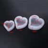 Silicone World 3D Heart Candle Silicone Mold Letters Epoxy Resin Mold DIY Crafts Aromatherapy Gypsum Soap Mold Home Decoration