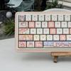 B03C Keycaps MDA Profile Cartoon Cute Animal PBT DyeSublimation 151 Keys Keycap Suitable for CrossCore Mechanical Keyboards