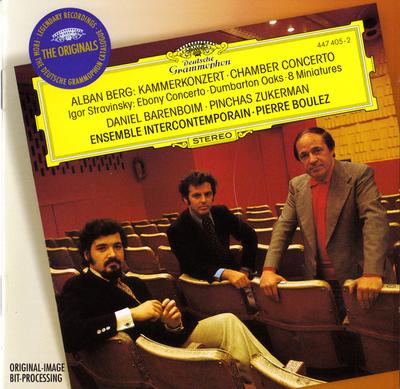 CD BERG & STRAWINSKY - Berg: Kammerkonzert; Strawinsky: Du 4474052 Deutsche Grammo Deutschland Klassik Gebraucht