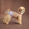 Large Dog Washable Menstrual Pants with Suspenders - Reusable and Safe Pet Physiological Wear.