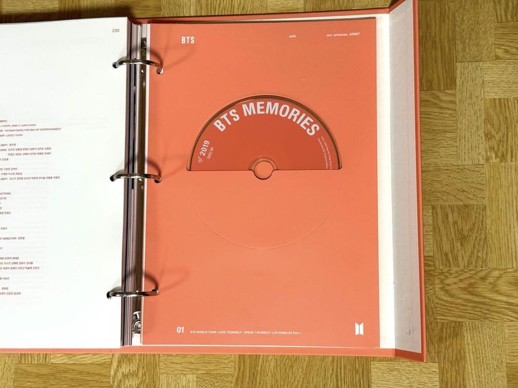[USED] BTS MEMORIES of 2019 (No Trading Cards)