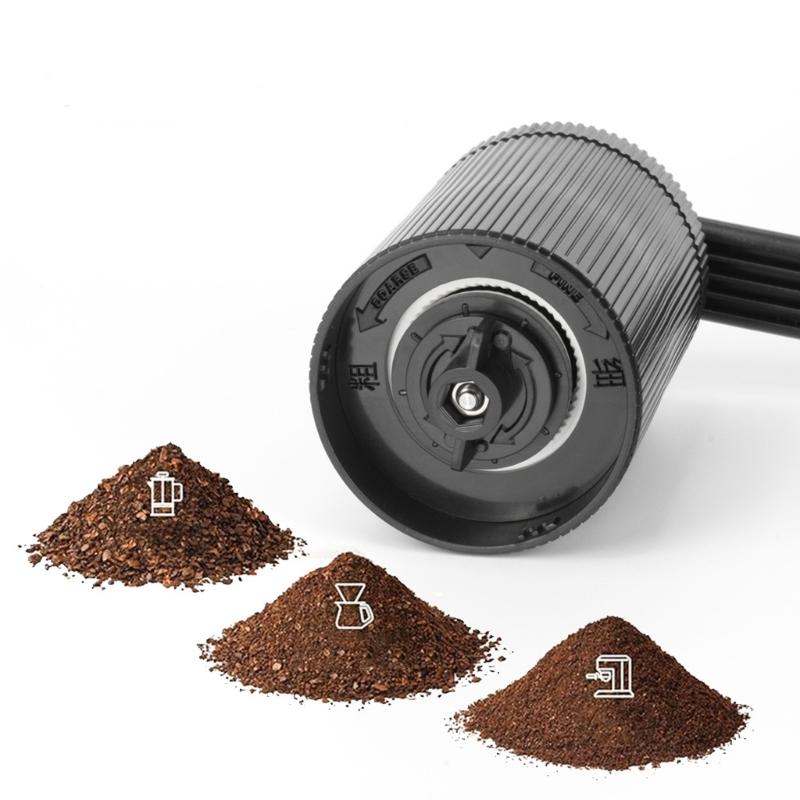 Handheld Coffee Crusher Ergonomic Design Metal Mechanism Coffee Maker Suitable for French Press Espresso Pour Over