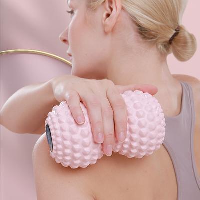 Professional Peanut Massage Ball for Deep Tissue Muscle Relief, Handheld Vibrating Myofascial Release Tool for Neck Back Foot