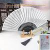 Traditionele Chinese Bamboe Vouwventilator voor Hanfu en Qipao