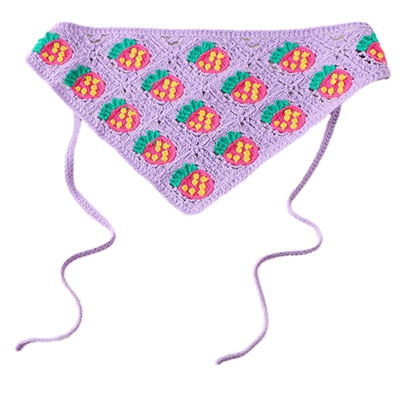 Женская цветочная повязка на голову, обертка, богемная, клубничная, повязки на голову, изысканный головной платок, тюрбан, банданы, повязка на голову для отпуска