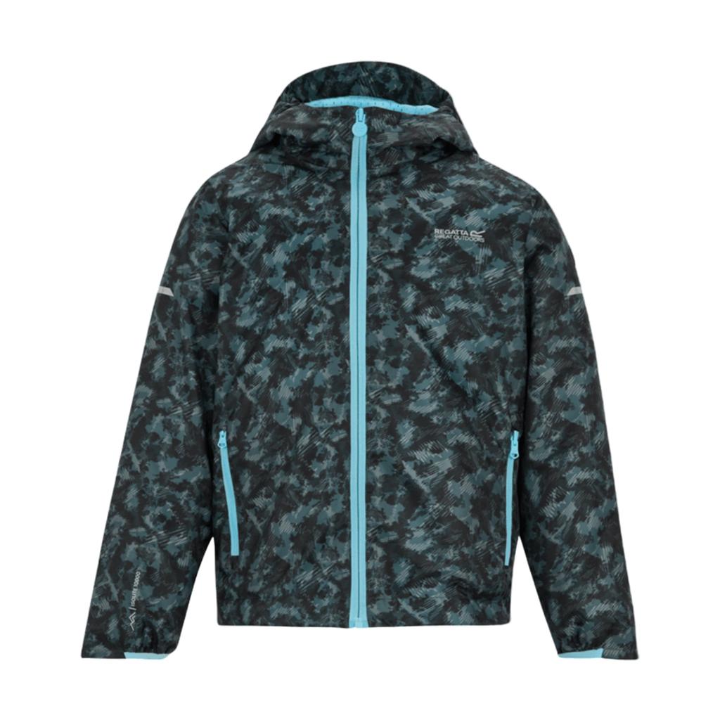 Regatta Childrens/Kids Lever II Camo Waterproof Jacket