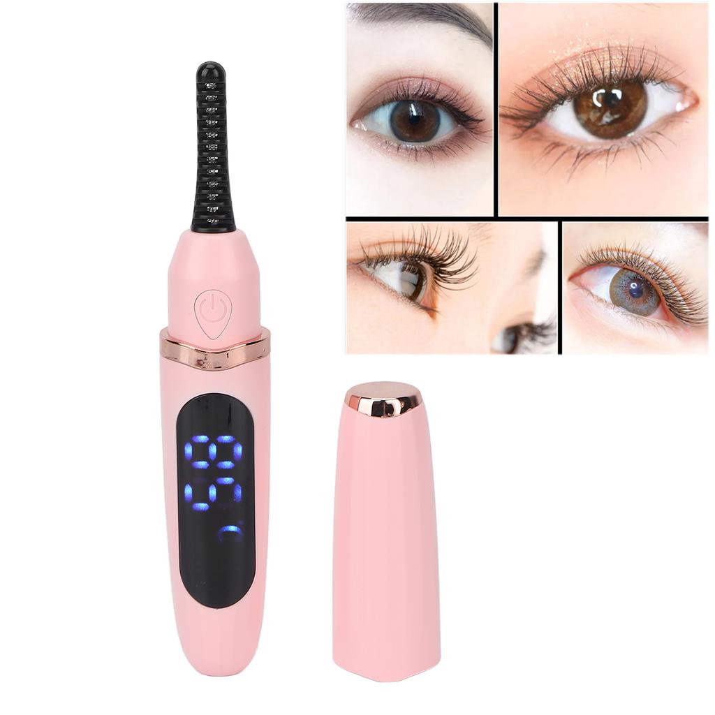 Elektrická kulma na řasy Ruční USB nabíjení Inteligentní regulace teploty Elektrická vyhřívací kulma na řasy